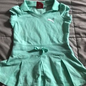 Mint green Puma dress!